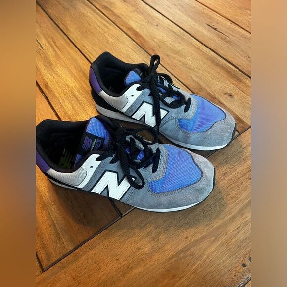 New Balance Gray and purple Sneakers; Size M 6.5 NWOT! OR Women Size 8.0 - Picture 3 of 10